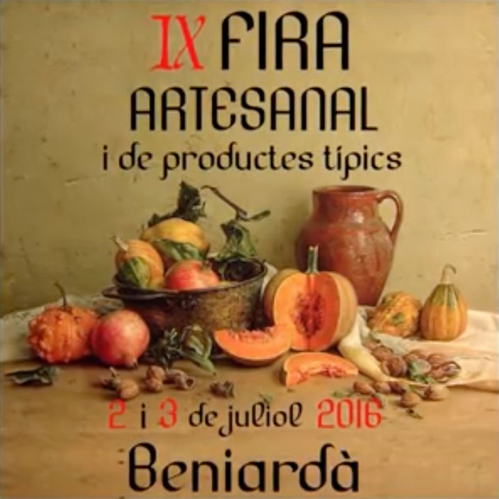 9ª Feria Artesanal de Beniardá 2016
