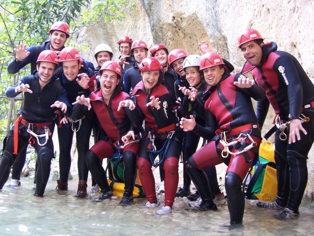 Canyoning in Guadalest Valley